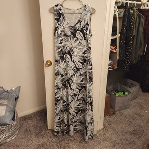 Talbots women's Floral Maxi Dress